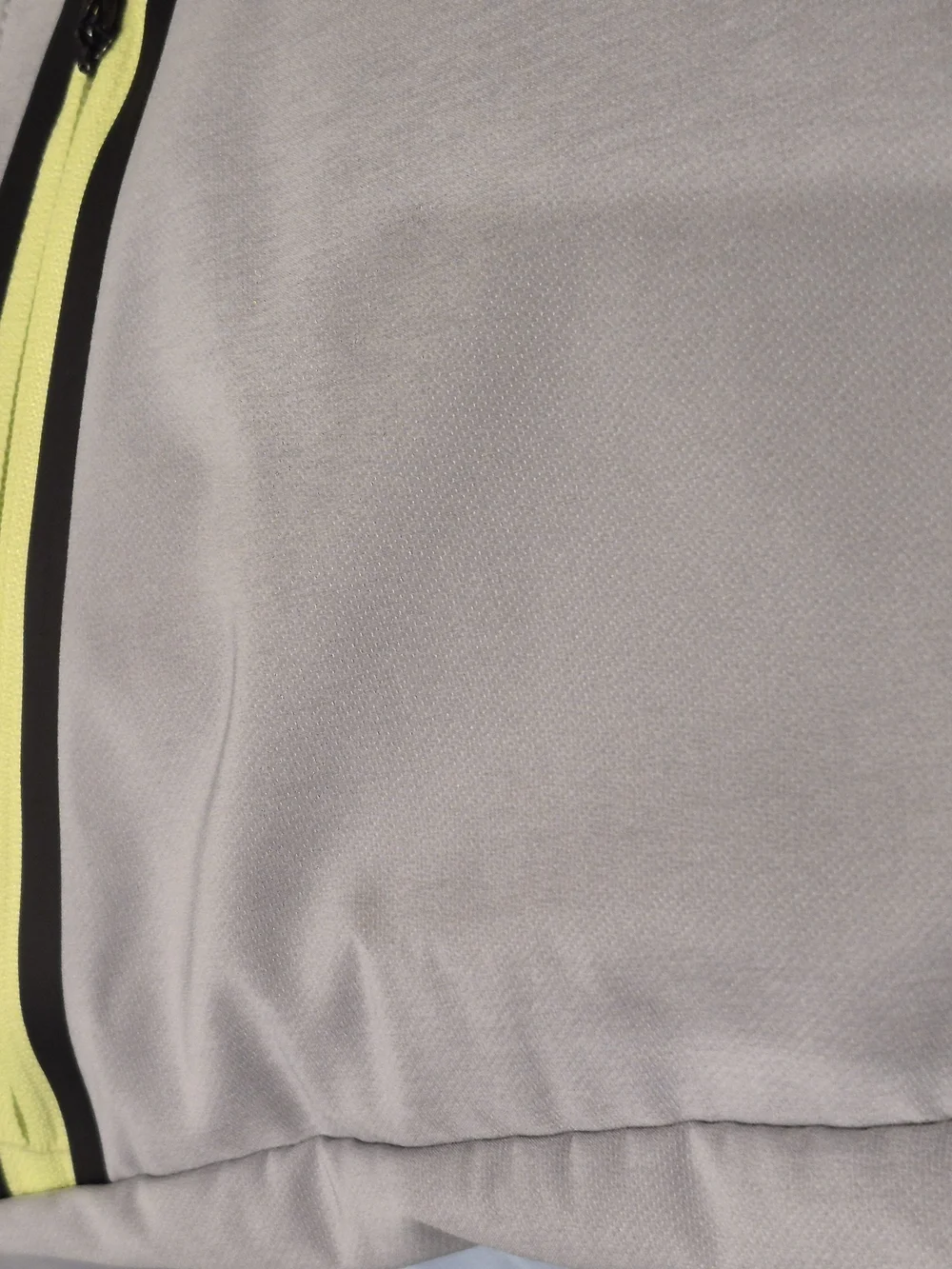 Reebok Men's Large Light Gray Hooded Windbreaker Jacket